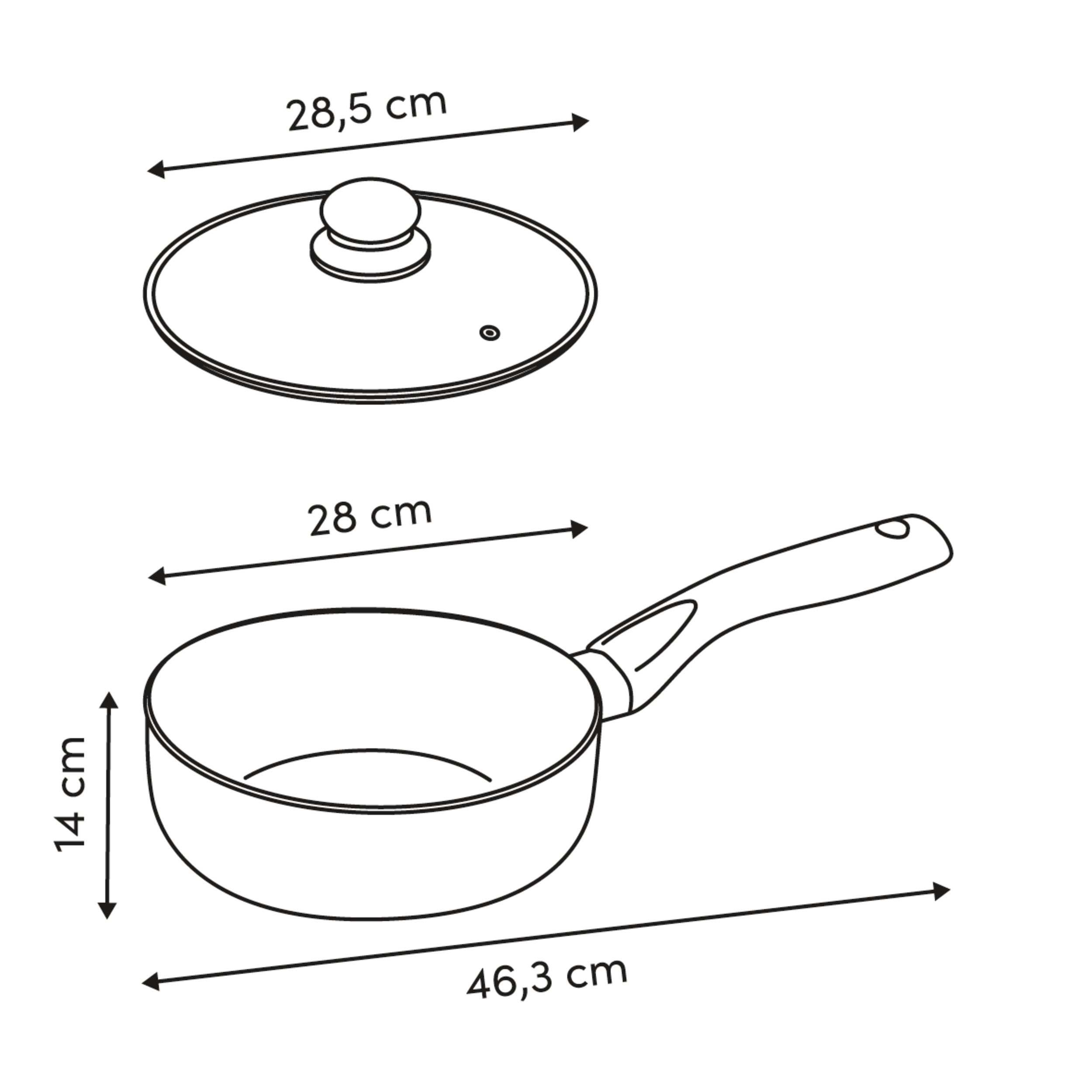 Frypan 28 alu induc neo - Five