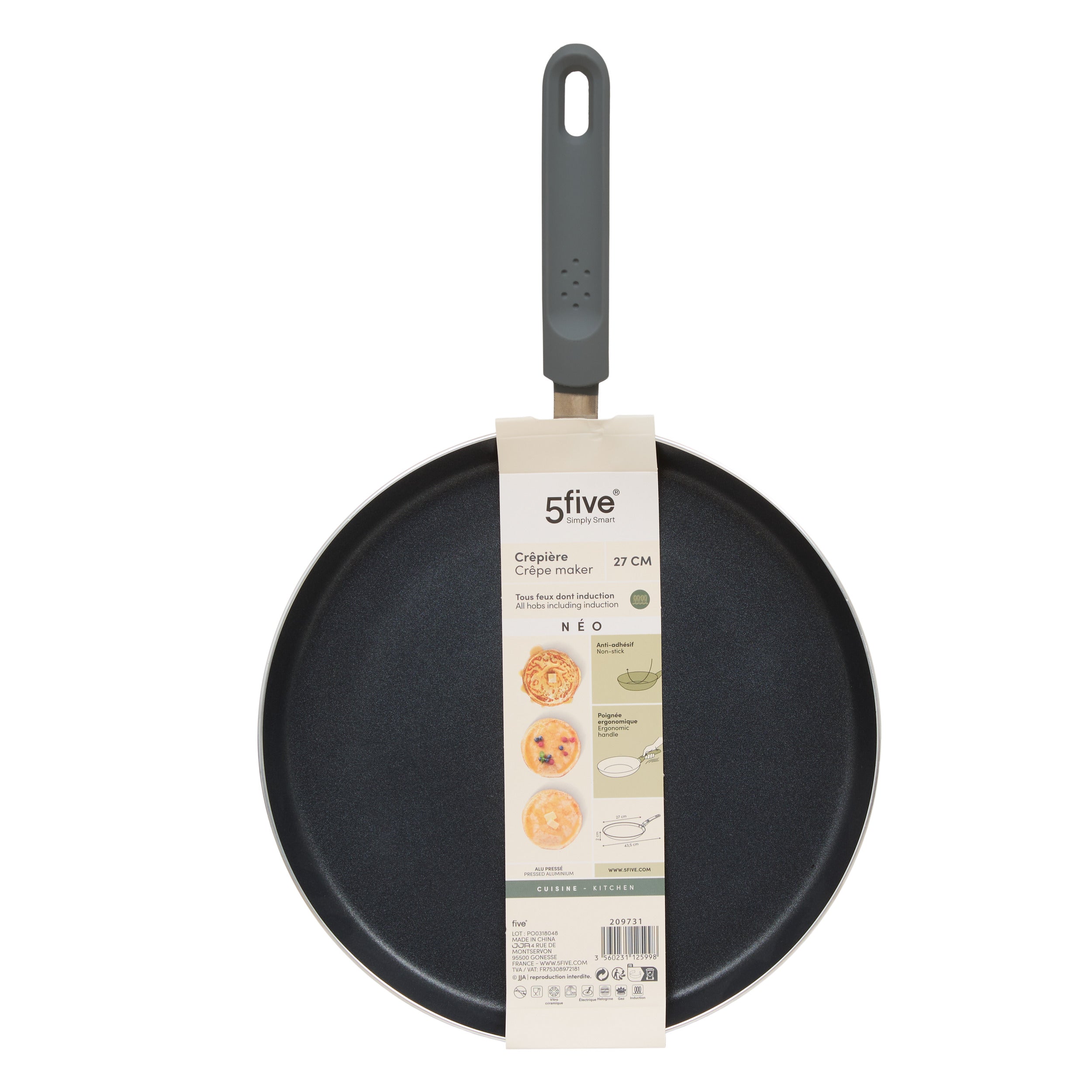 Crepe pan 27 alu neo - Five