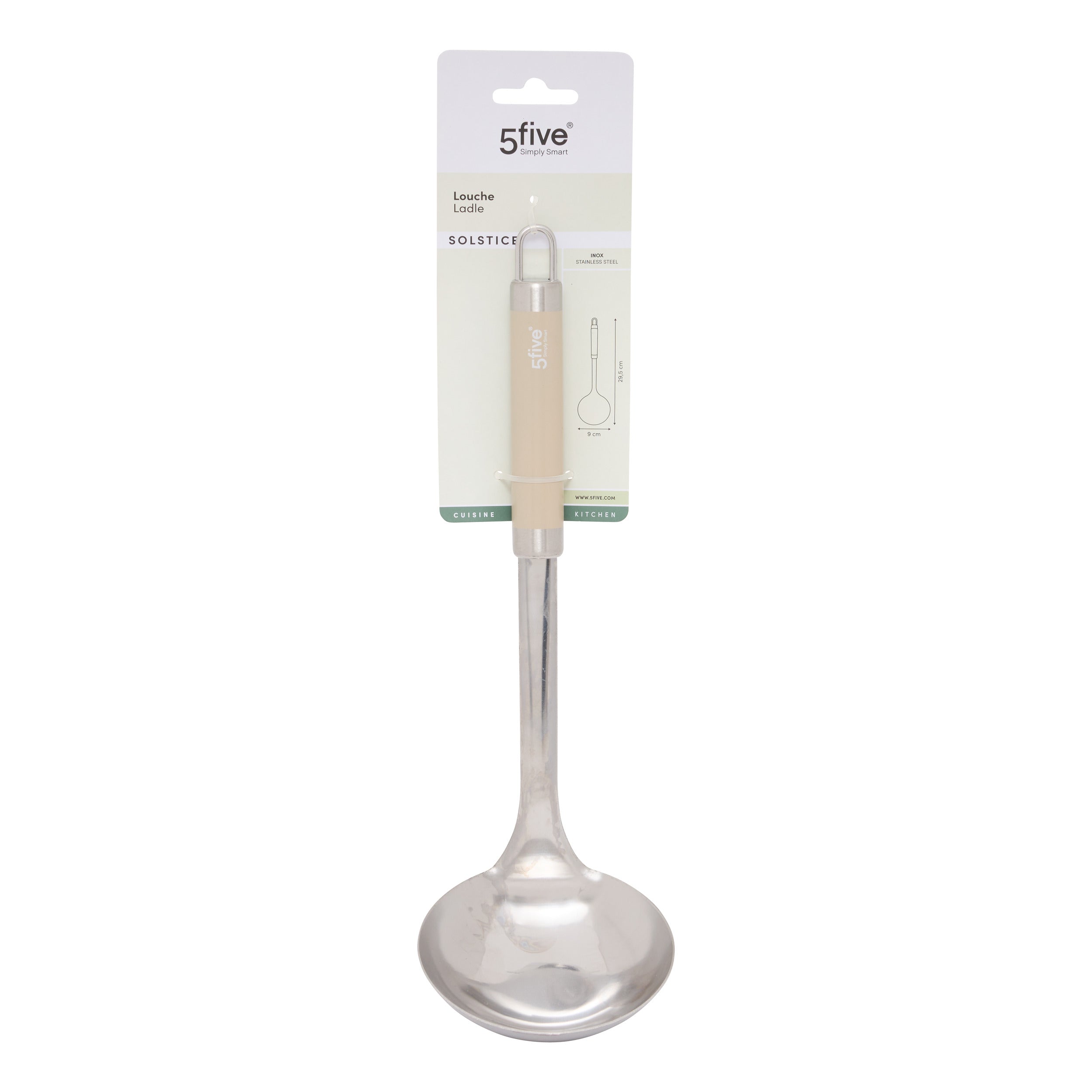 Solstice s/steel ladle - Five
