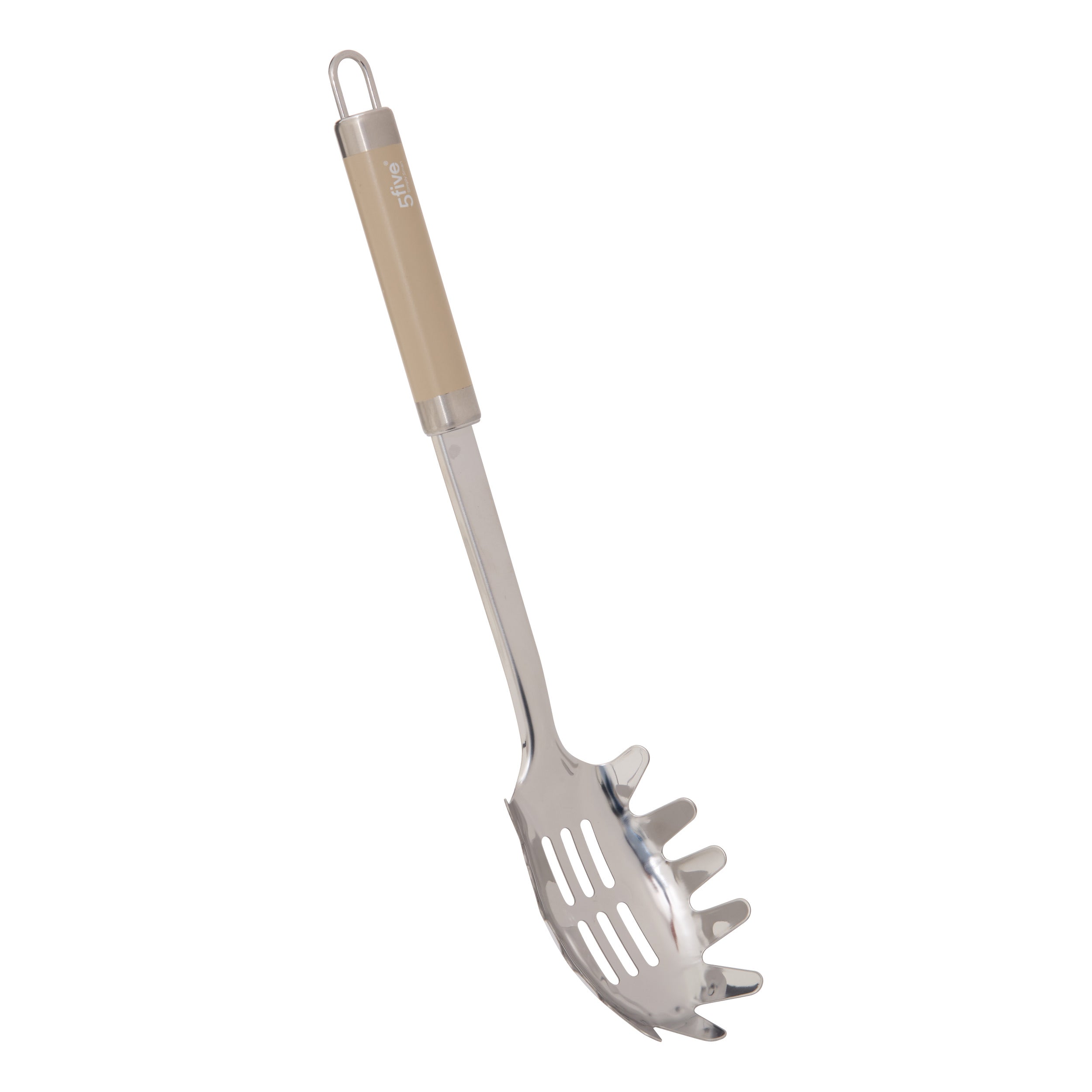 Solstice s/steelpasta spoon - Five