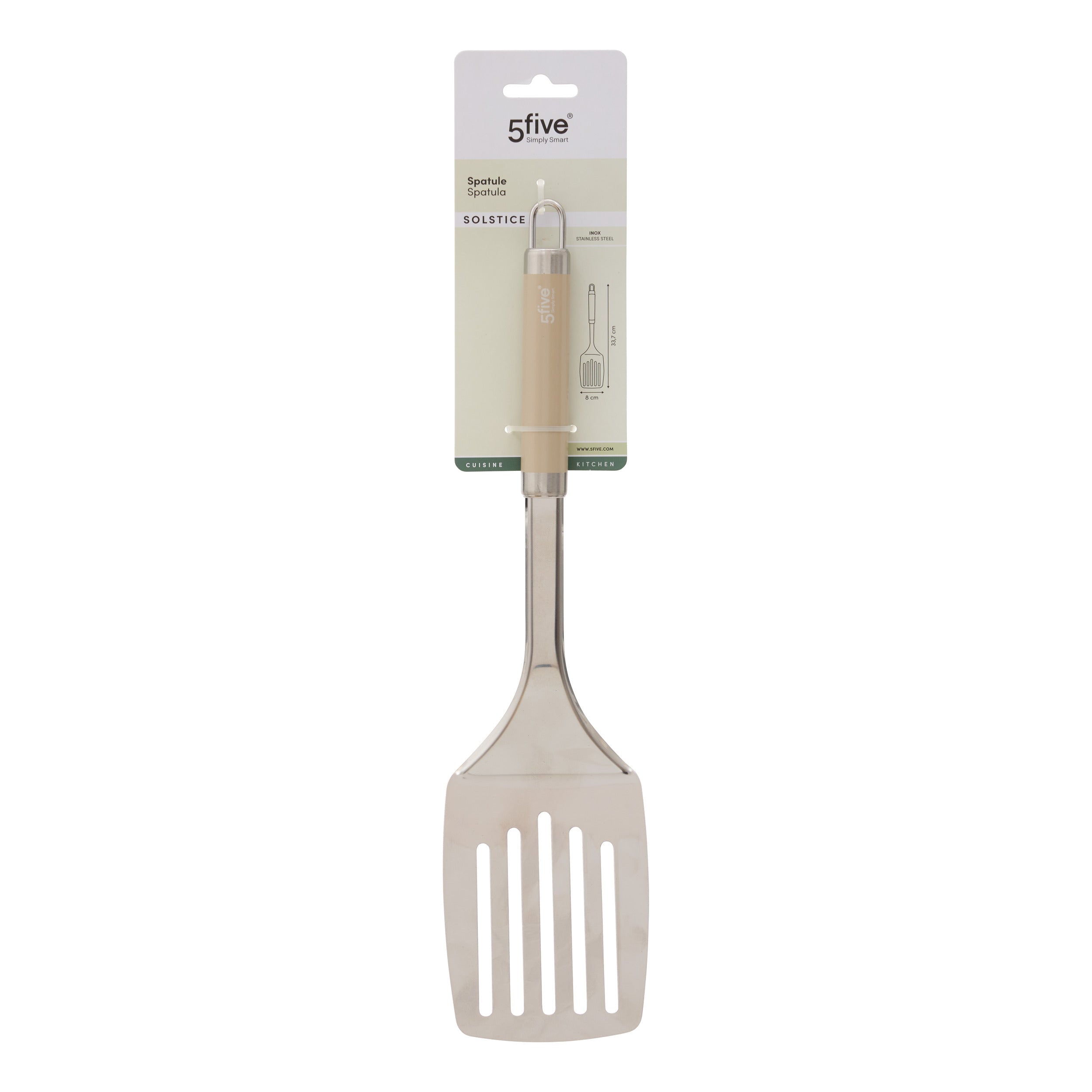 Solstice s/steel spatula - Five
