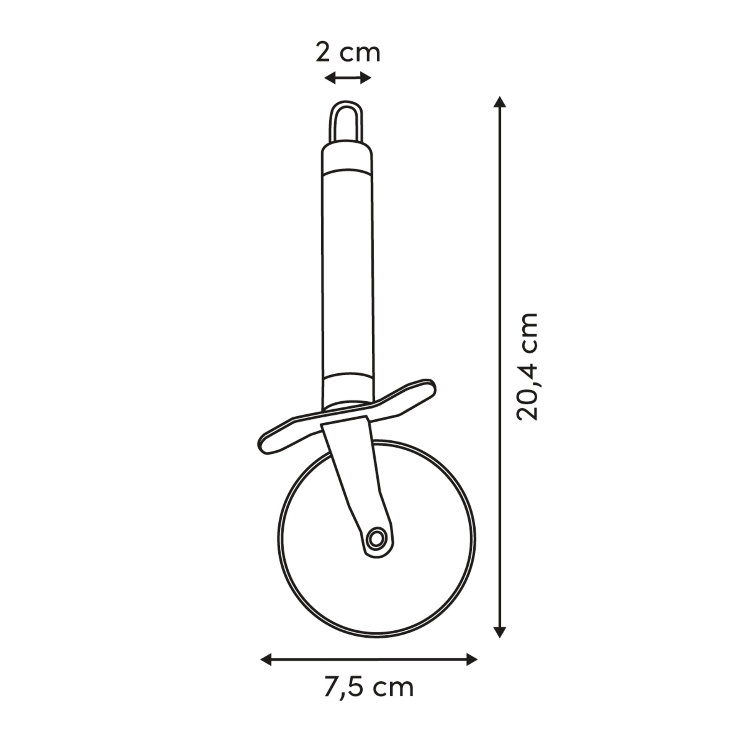 Solstice s/steel pizza roller - Five