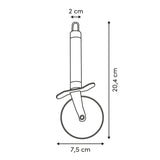 Solstice s/steel pizza roller - Five
