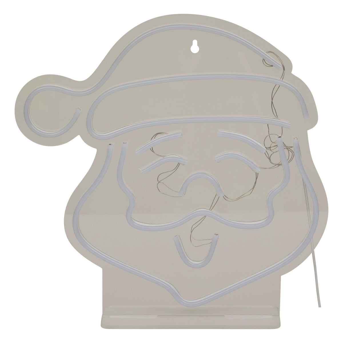 Neon LED cap Mos Craciun, USB, H 35 cm | Feeric
