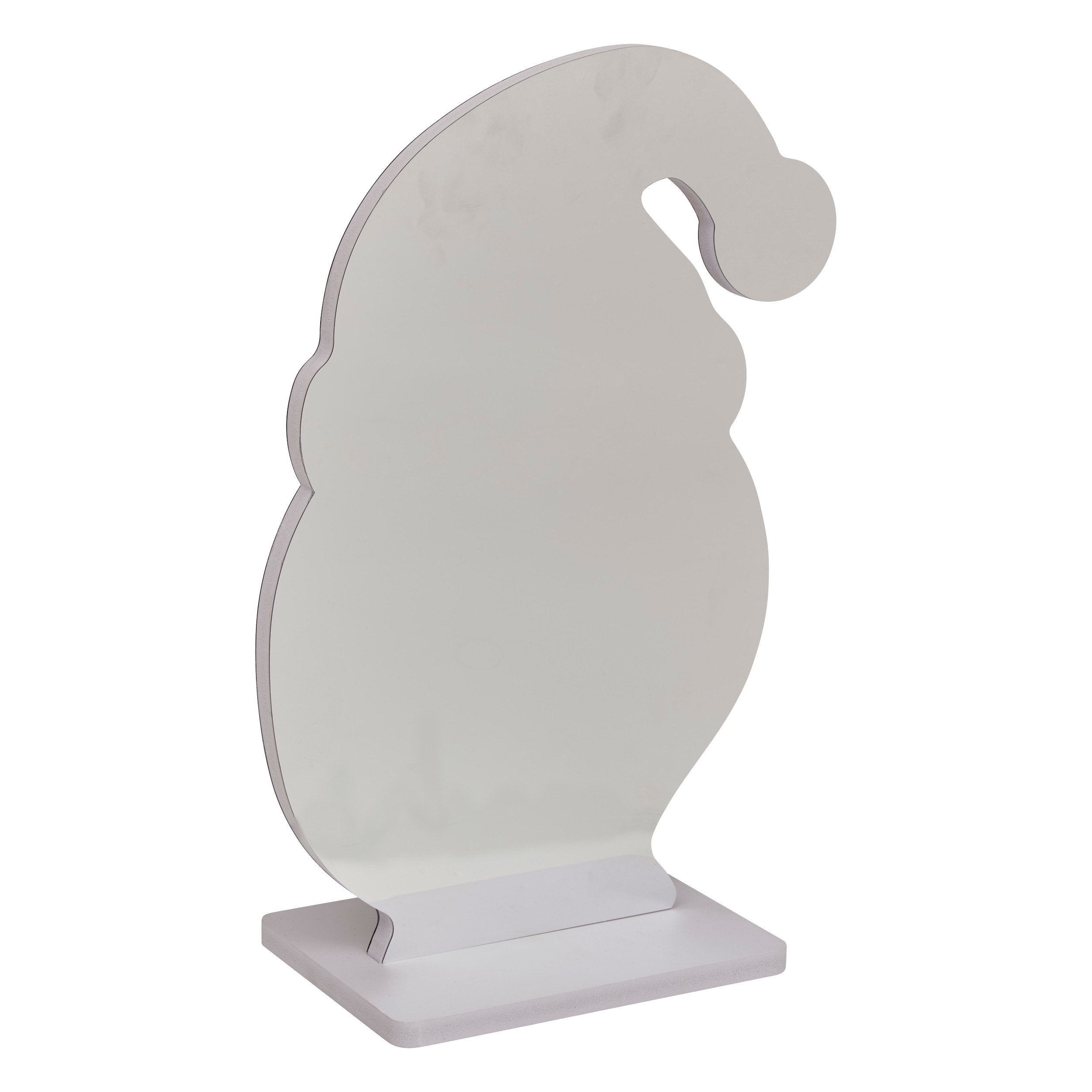Mos Craciun luminos cu oglinda 156 LED, H 41 cm | Feeric