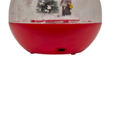 Felinar-glob luminos 8 LED, rosu, H 17 cm | Feeric