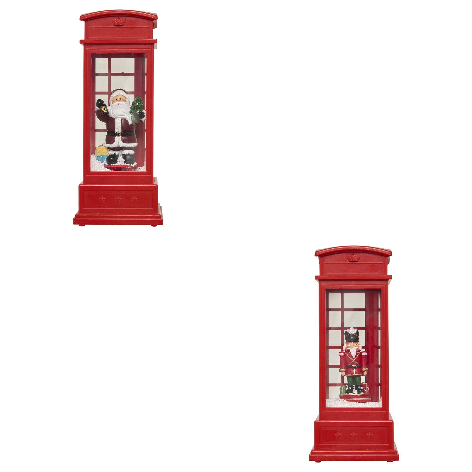 Cabina telefonica luminoasa 2 LED, H 25 cm | Feeric