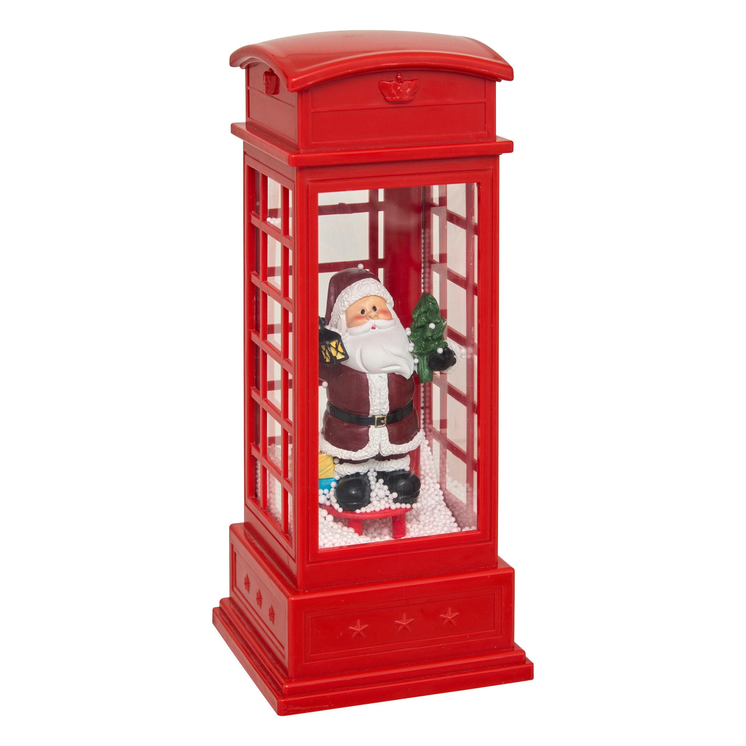 Cabina telefonica luminoasa 2 LED, H 25 cm | Feeric