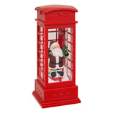 Cabina telefonica luminoasa 2 LED, H 25 cm | Feeric