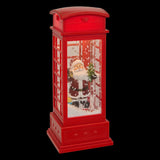 Cabina telefonica luminoasa 2 LED, H 25 cm | Feeric