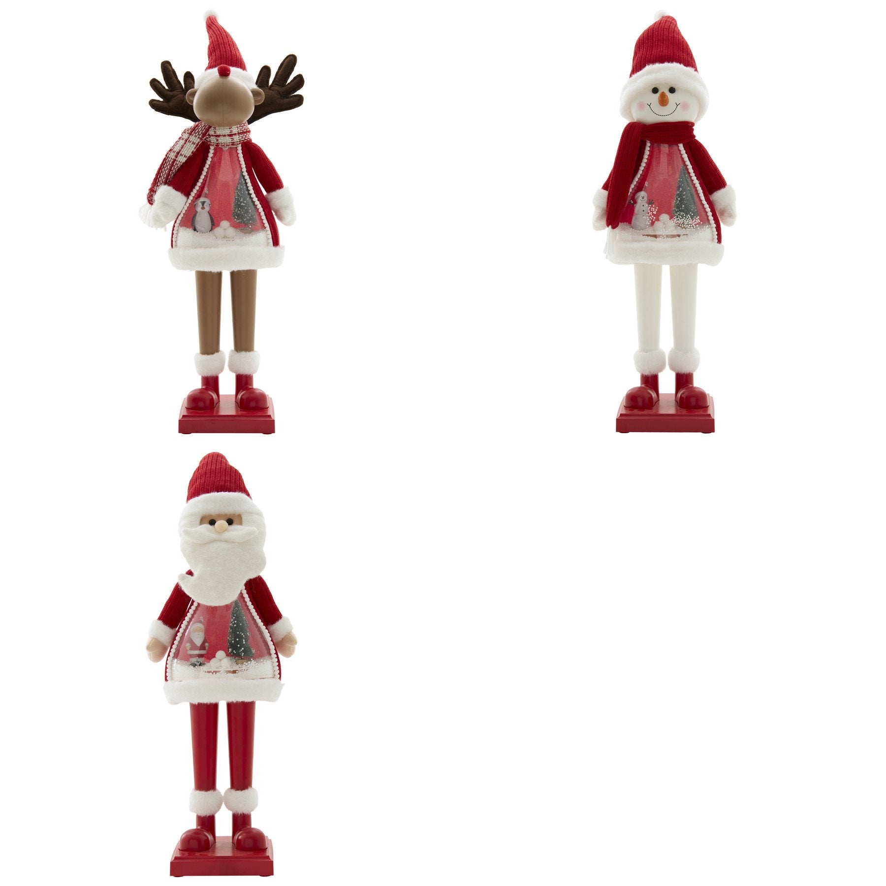 Figurina luminoasa 2 LED, H 84 cm, modele asortate | Feeric