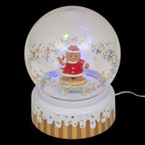 Glob luminos cu zapada 5 LED, muzical, D 13 cm | Feeric