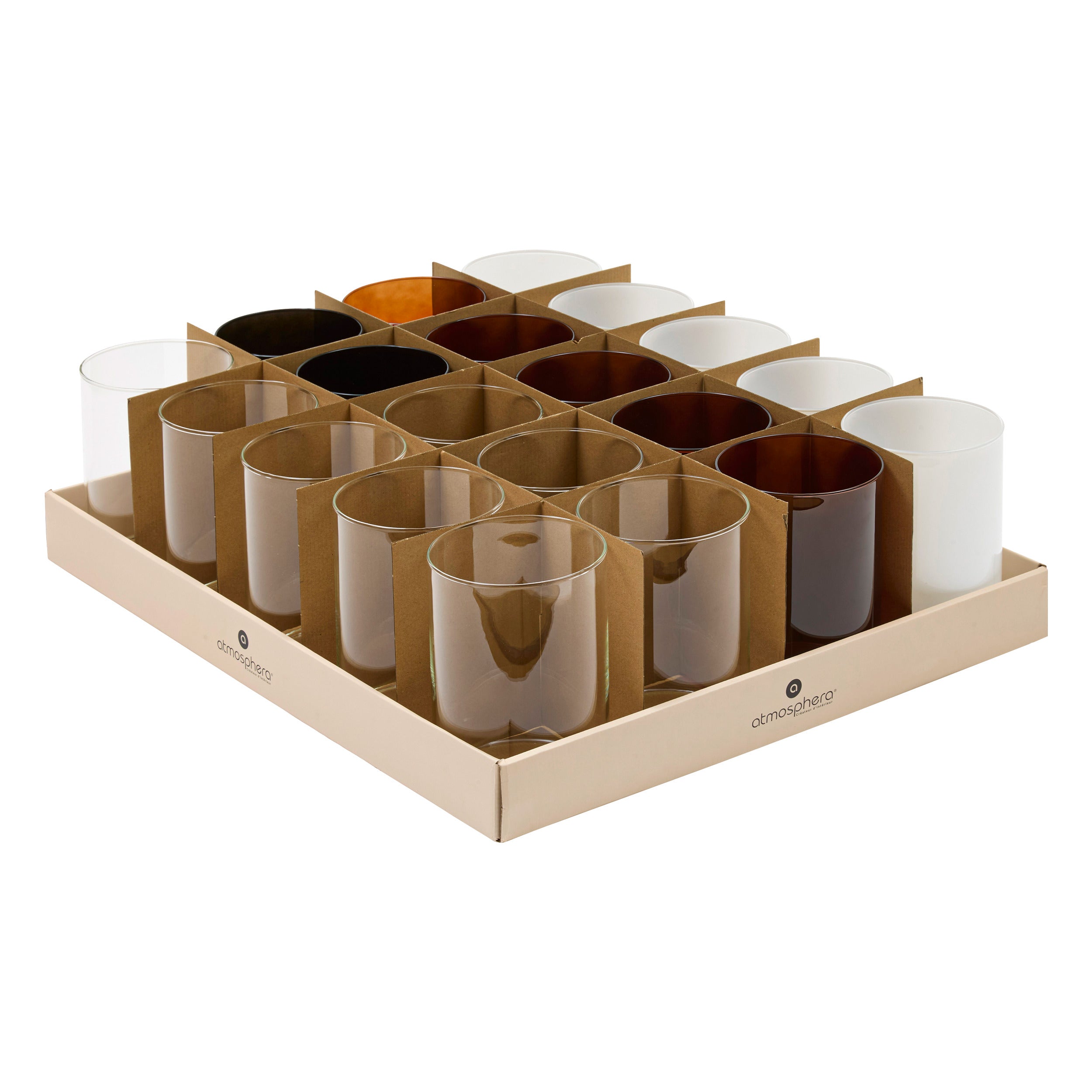 Vaza sticla lidy D14h20 cutie - Atmosphera