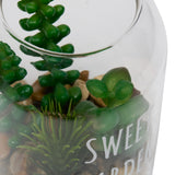 Floare decorativa, terra w/plant ady H13 cm - Atmosphera