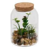 Floare decorativa, terra w/plant ady H13 cm - Atmosphera
