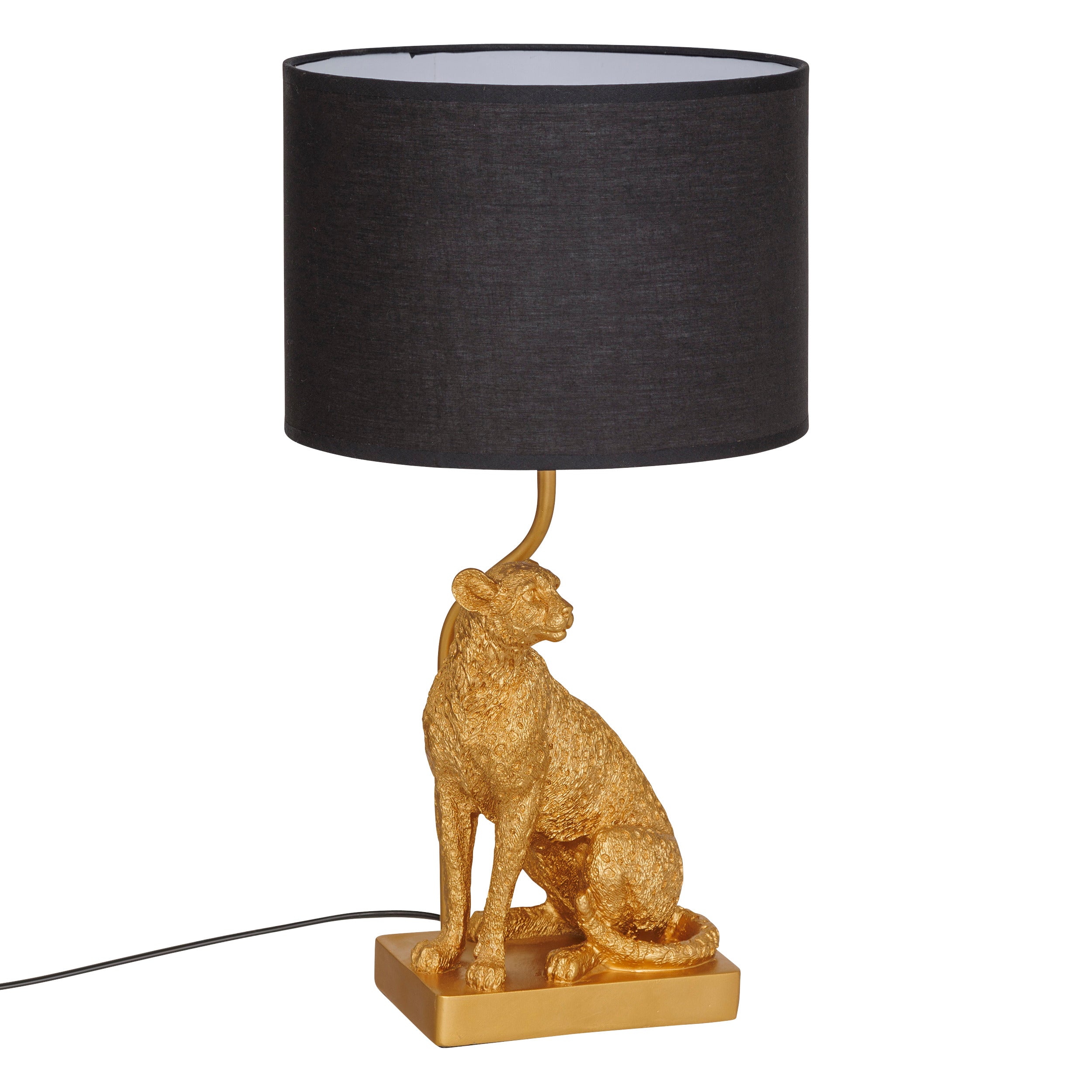 Corp de iluminat, gepi aur leopard vei H47.5 cm - Atmosphera
