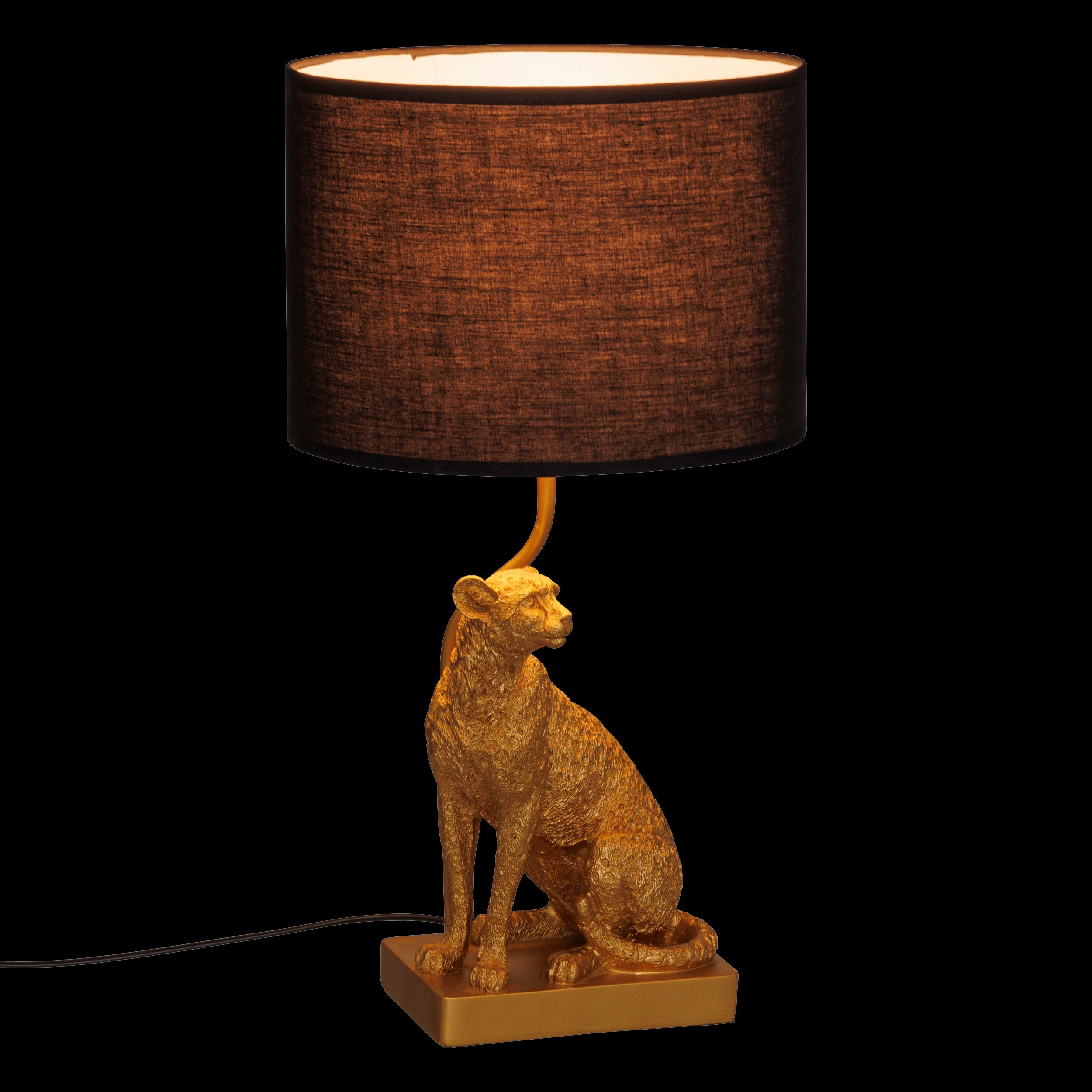 Corp de iluminat, gepi aur leopard vei H47.5 cm - Atmosphera