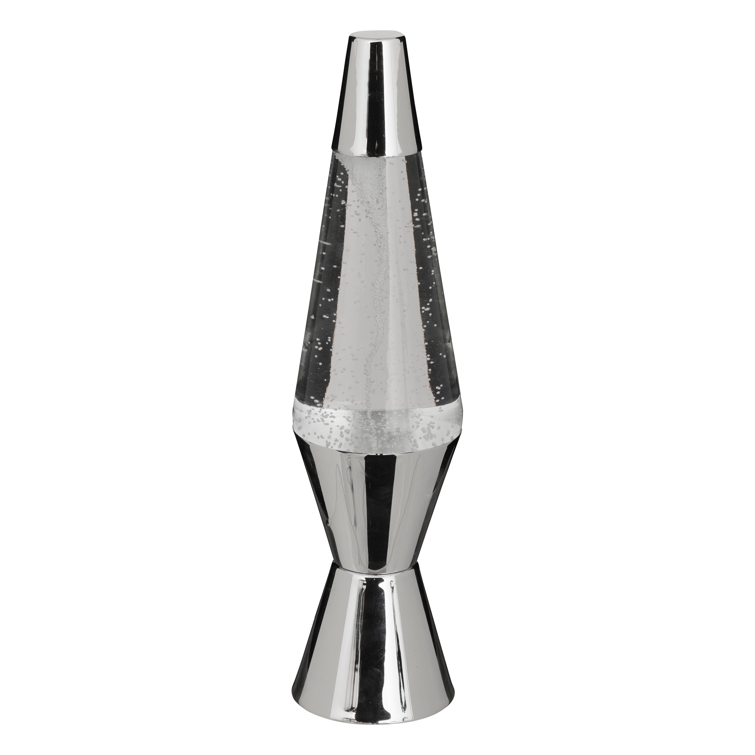 Corp de iluminat, lava argintiu tornado lampa H36.5 cm - Atmosphera