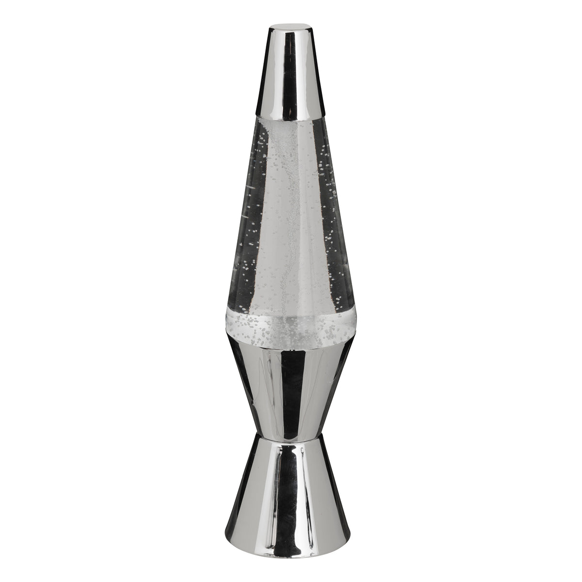 Corp de iluminat, lava argintiu tornado lampa H36.5 cm - Atmosphera