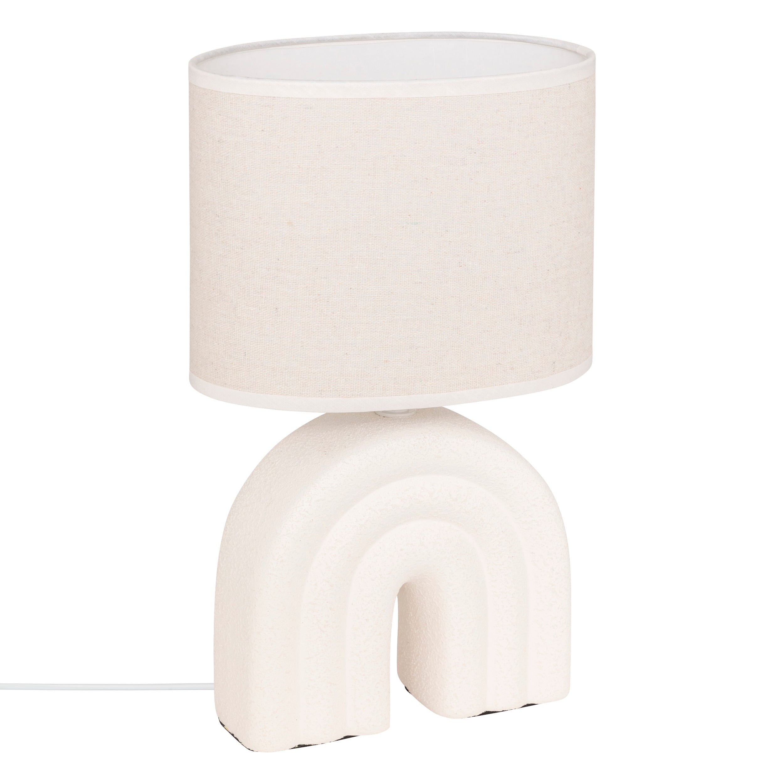 Corp de iluminat, gabin alb spe lampa H32 cm - Atmosphera