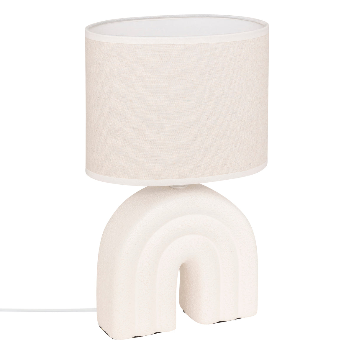 Corp de iluminat, gabin alb spe lampa H32 cm - Atmosphera