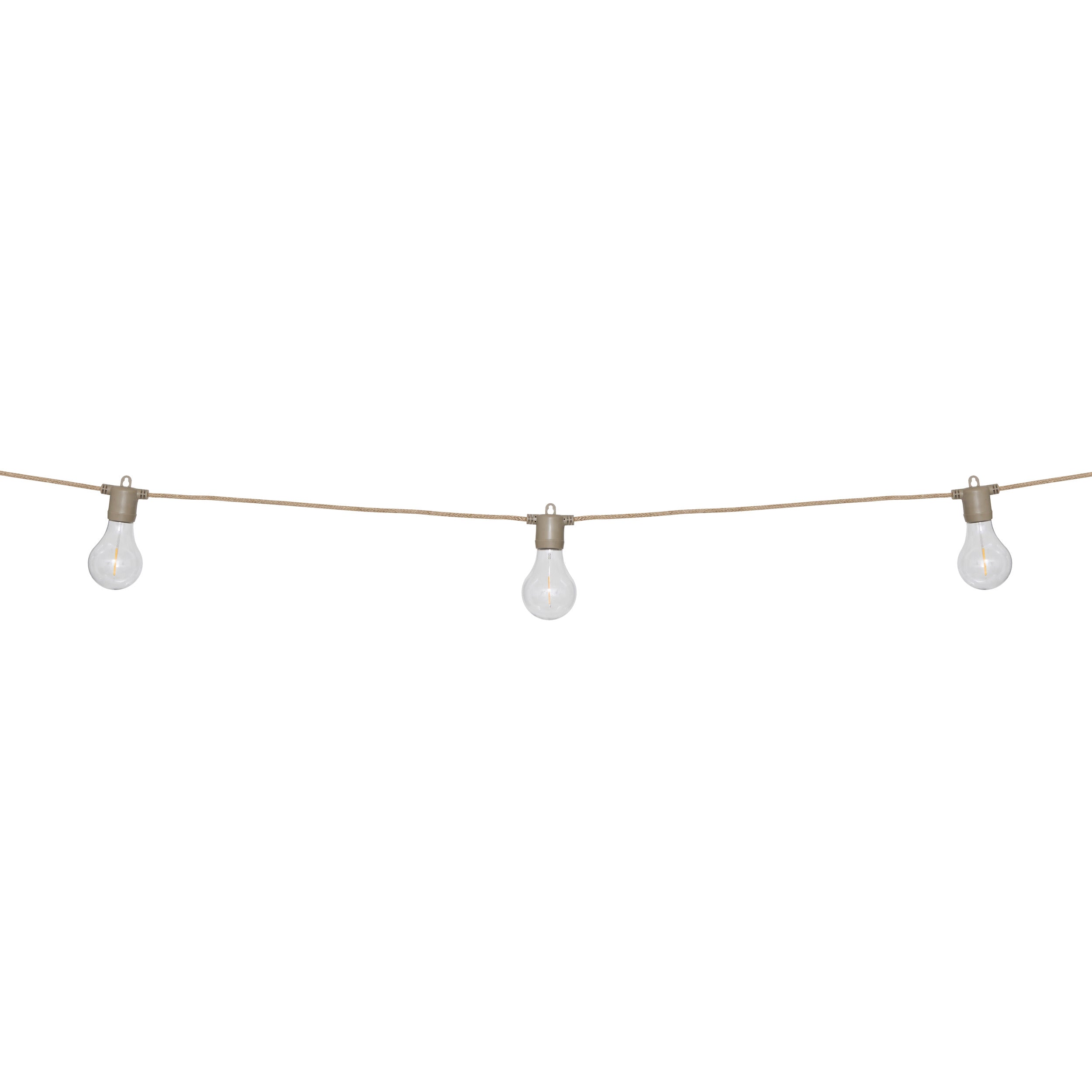 Corp de iluminat, iuta sol auriu exterior 10bulb L660 - Atmosphera