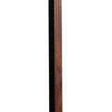 Decoratiune de perete, panou lemn inchis colva 60 x 60 cm - Atmosphera