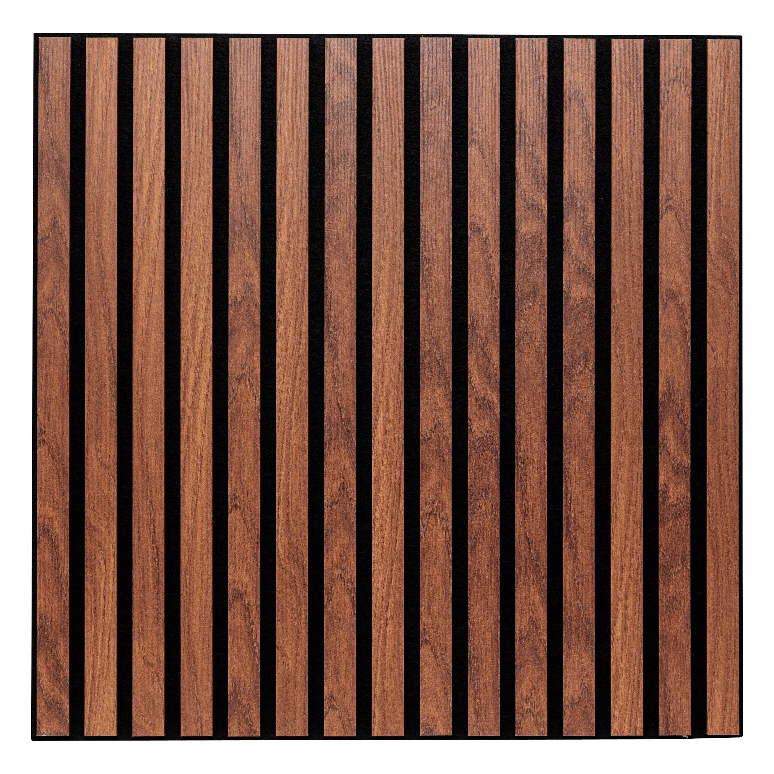Decoratiune de perete, panou lemn inchis colva 60 x 60 cm - Atmosphera
