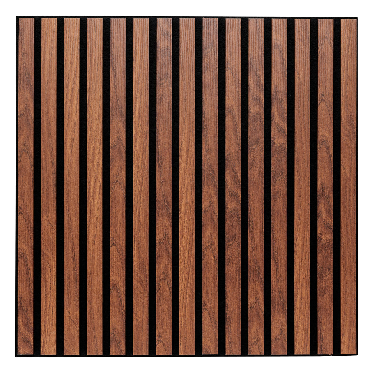 Decoratiune de perete, panou lemn inchis colva 60 x 60 cm - Atmosphera
