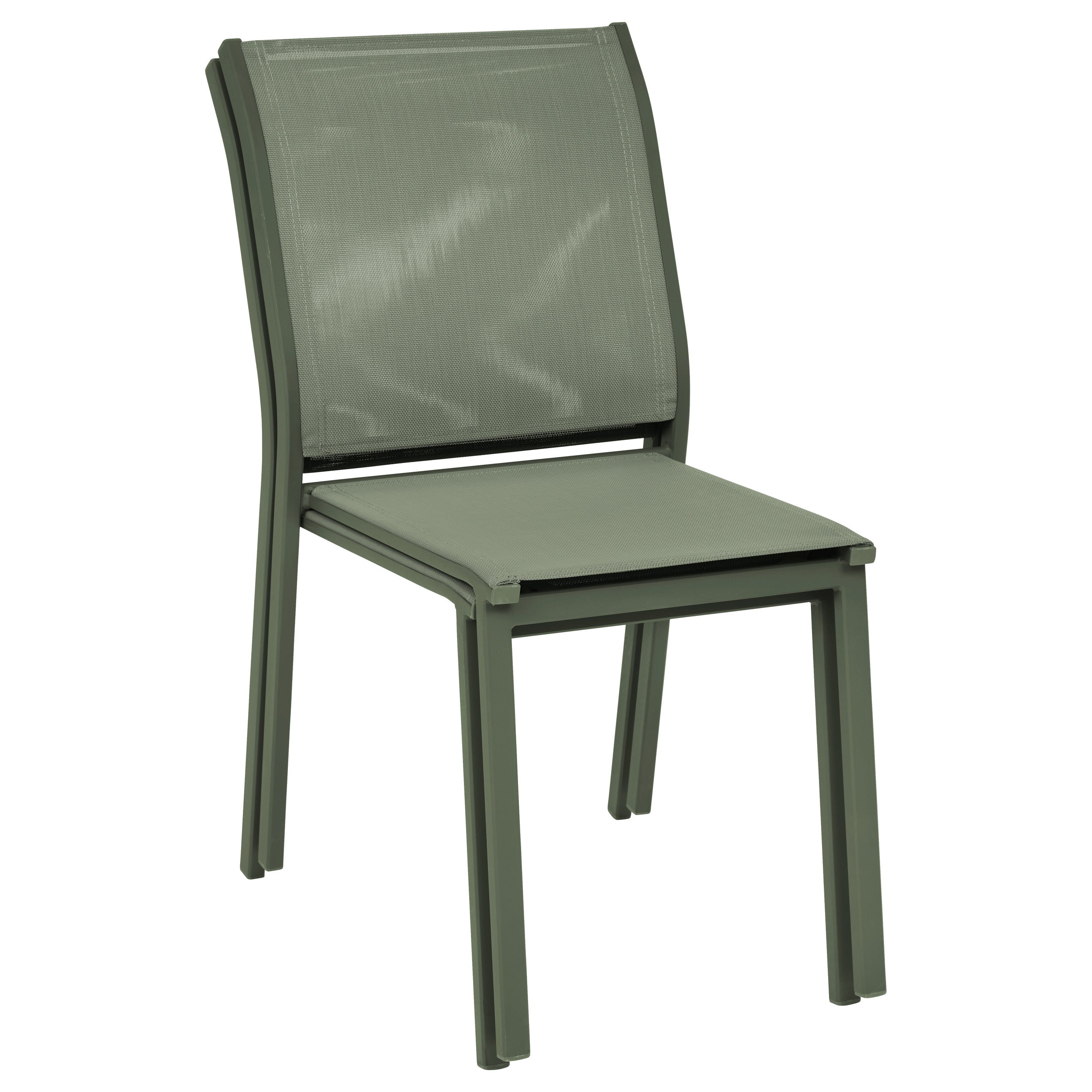 Scaun de gradina stivuibil Essentia, verde laur - Hesperide