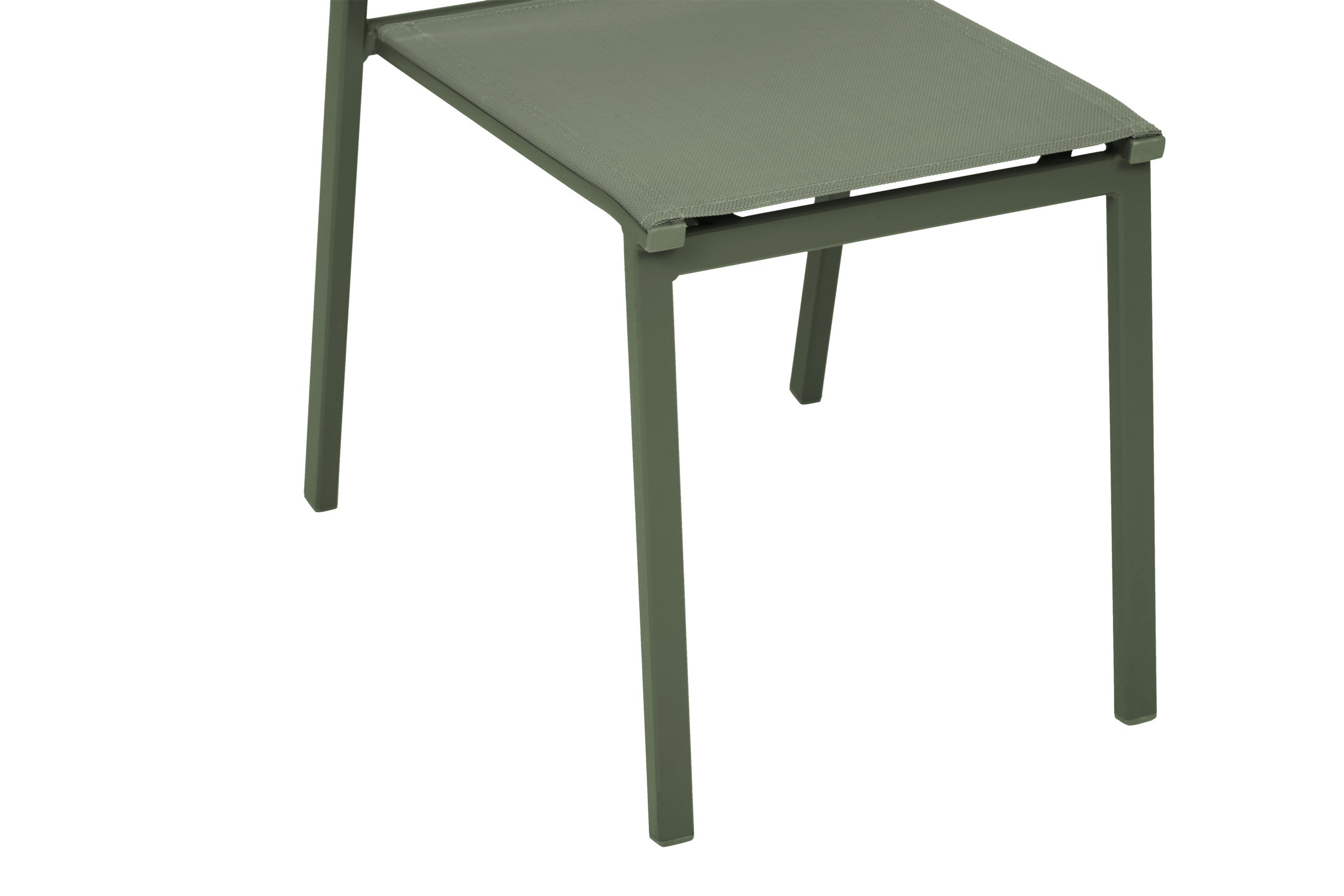 Scaun de gradina stivuibil Essentia, verde laur - Hesperide