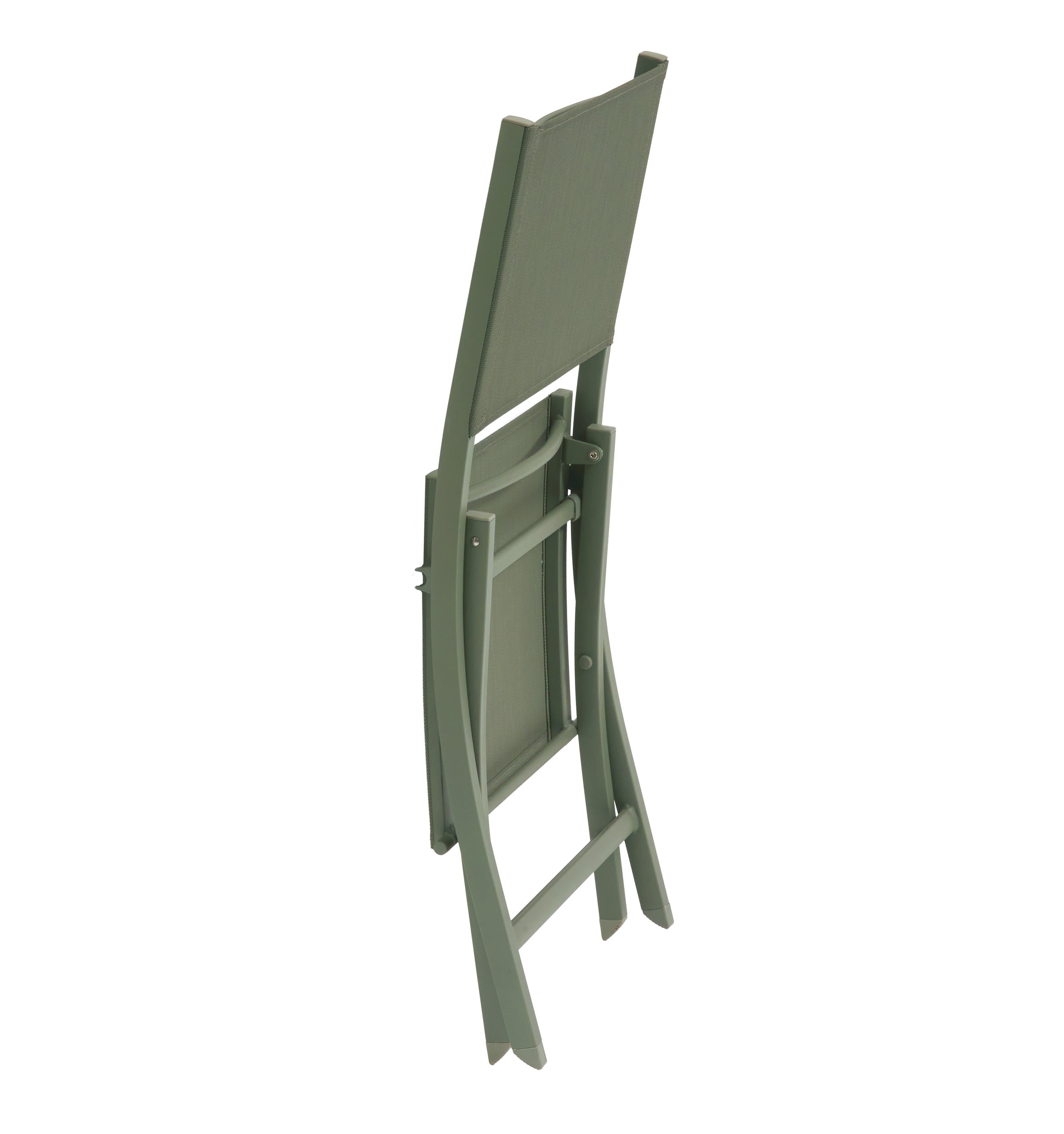 Set de 4 scaune de gradina pliabile Essentia verde laur - Hesperide