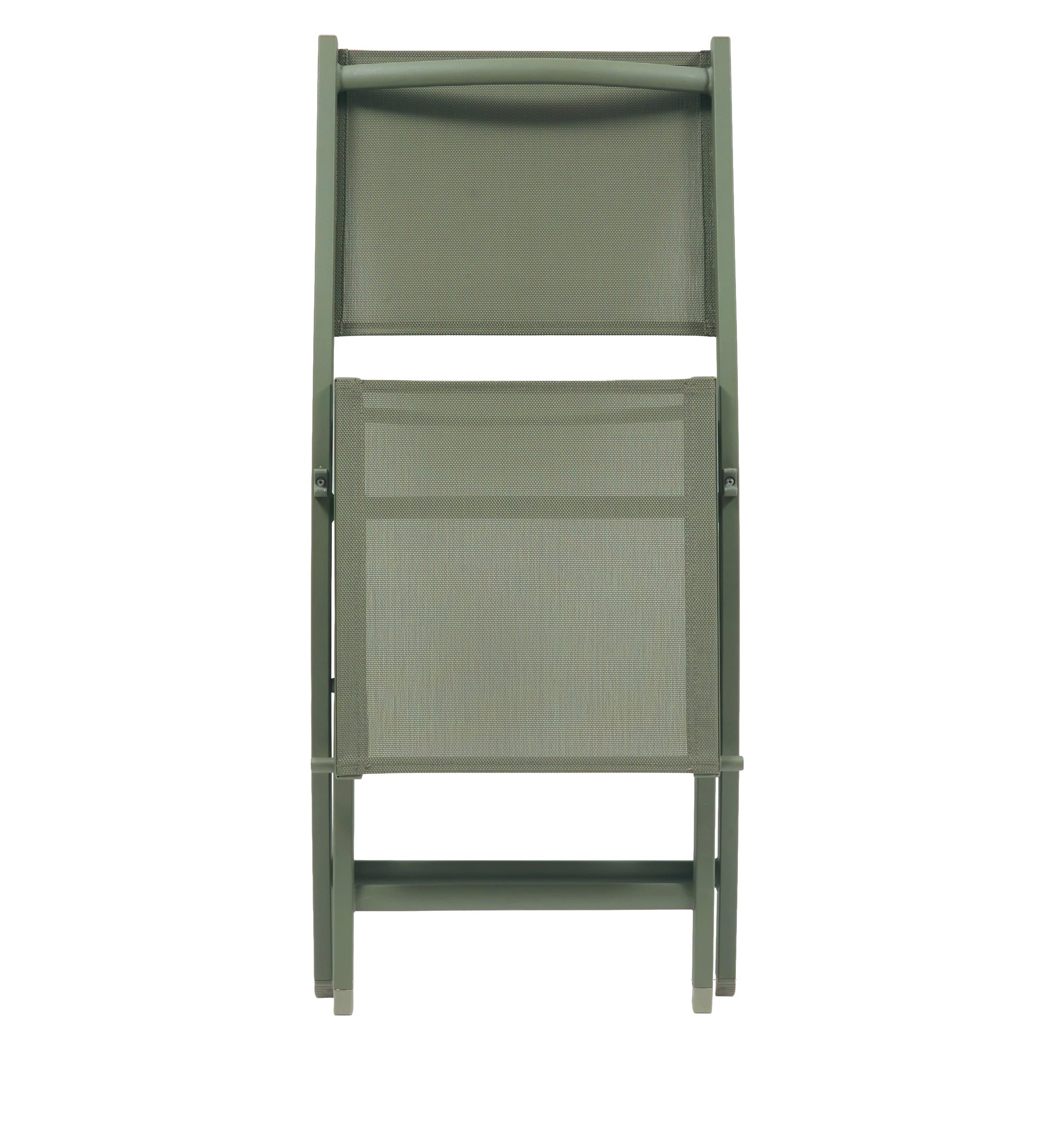 Set de 4 scaune de gradina pliabile Essentia verde laur - Hesperide