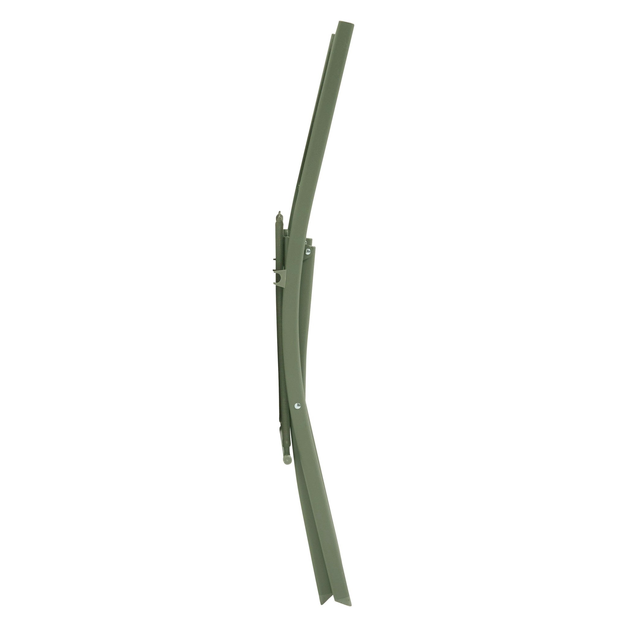 Set de 4 scaune de gradina pliabile Modula verde laur - Hesperide