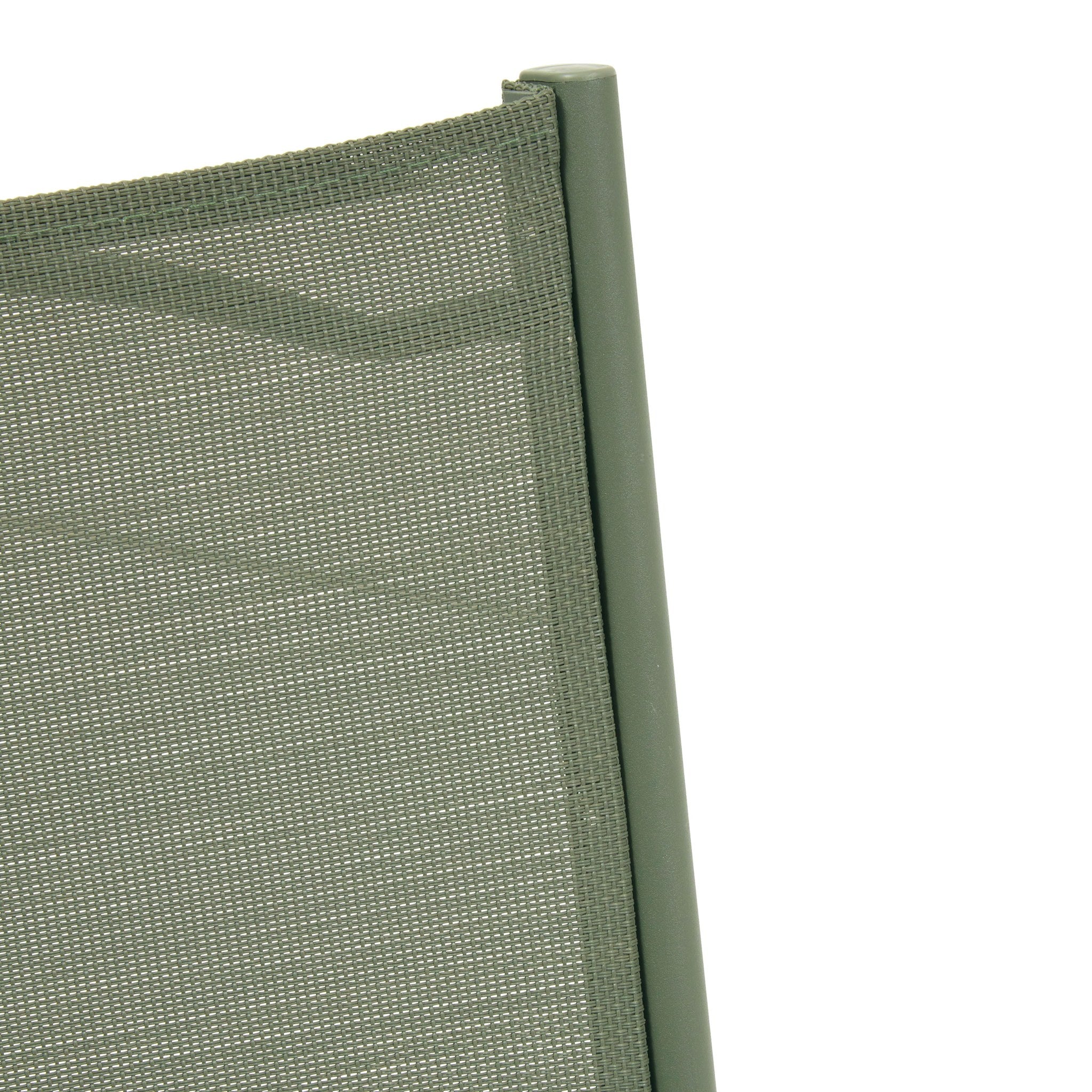 Set de 4 scaune de gradina pliabile Modula verde laur - Hesperide