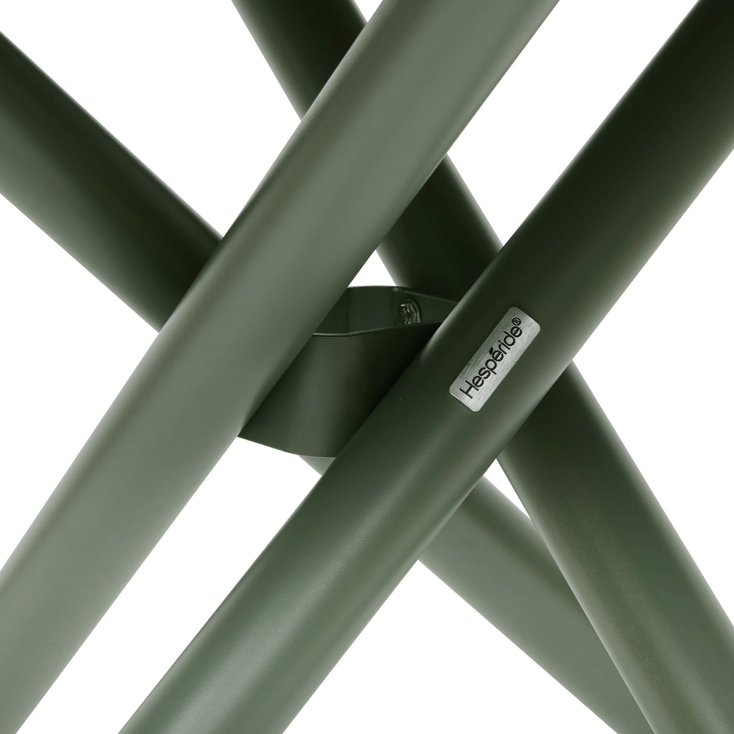 Masa extensibila dreptunghiulara de gradina PIAZZA Trufa / Cafea  10 locuri - Aluminiu tratat epoxy, sticla securizata