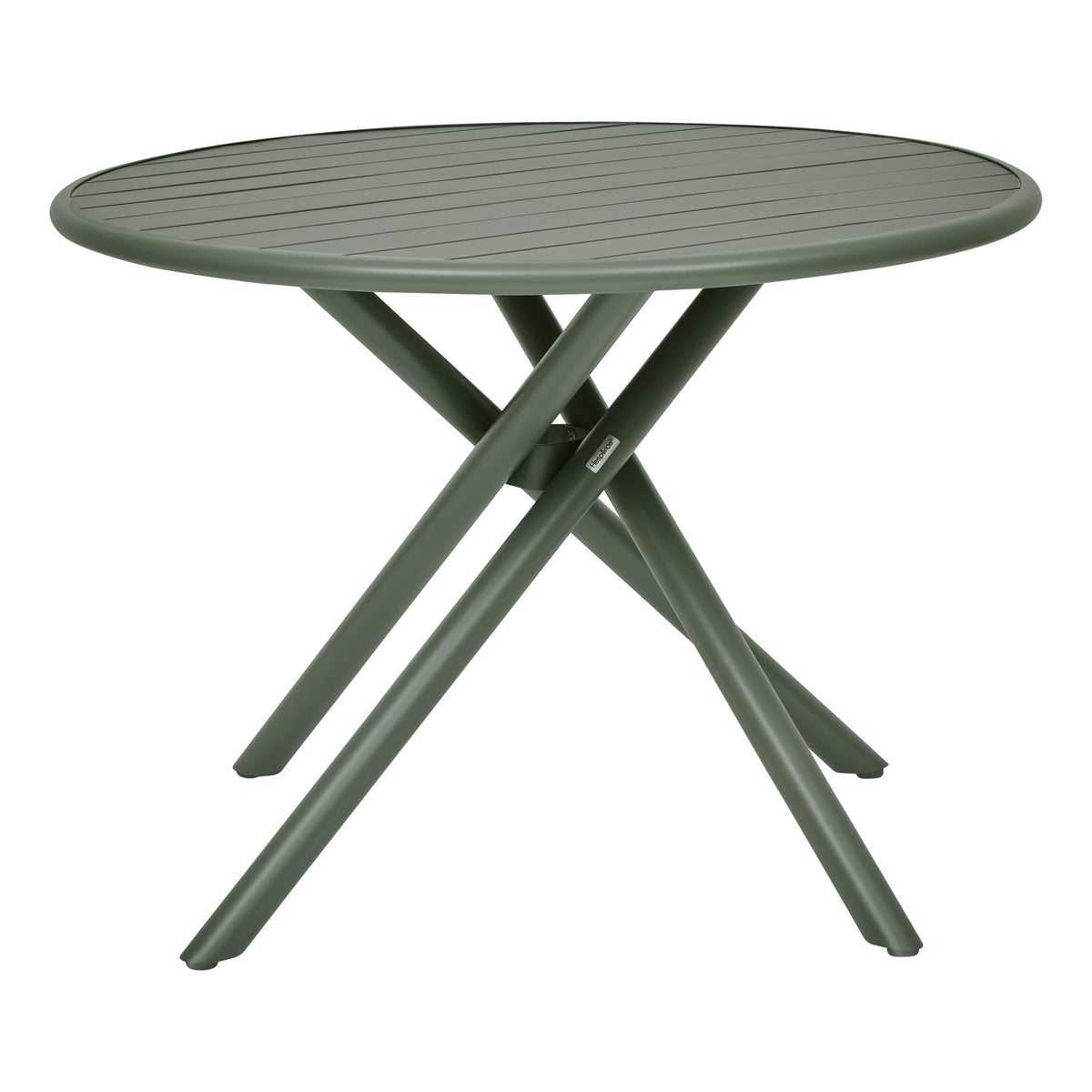 Masa extensibila dreptunghiulara de gradina PIAZZA Trufa / Cafea  10 locuri - Aluminiu tratat epoxy, sticla securizata