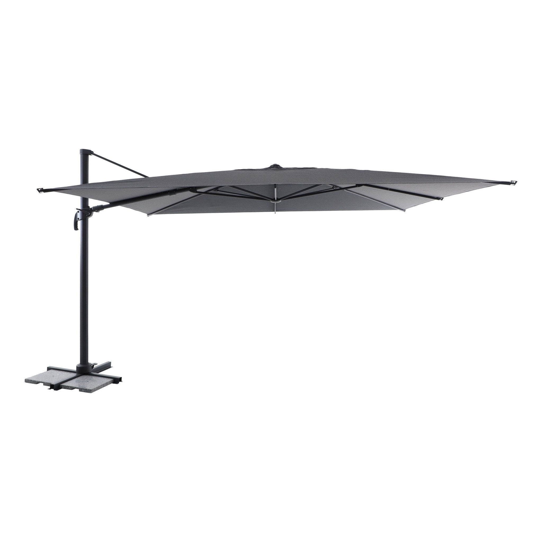 Umbrela si accesorii gradina, melhia umb rever 3x4m olef gr - Hesperide