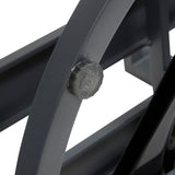 Sezlong pivotant de gradina ALLURE Gri/Grafit - Hesperide