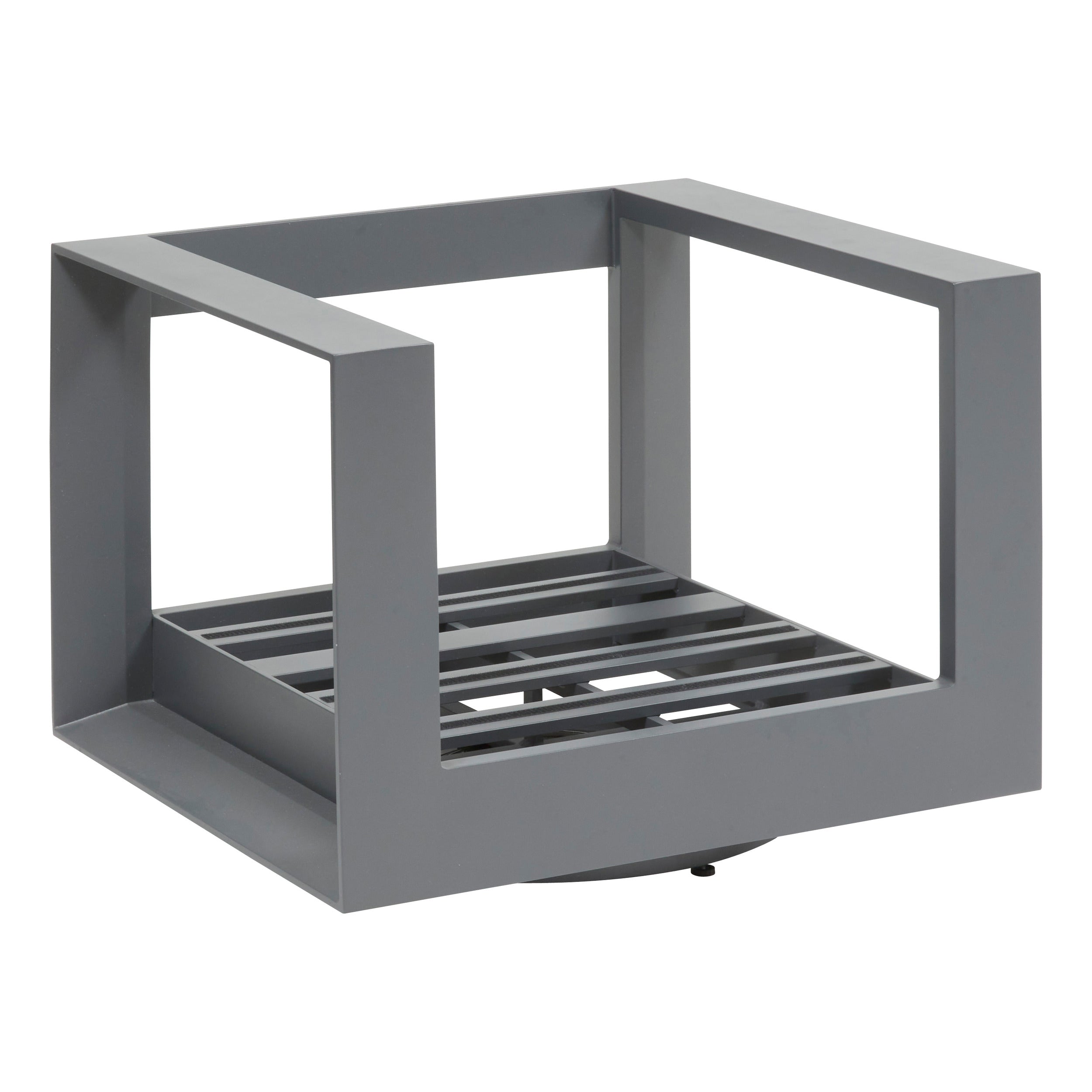 Sezlong pivotant de gradina ALLURE Gri/Grafit - Hesperide