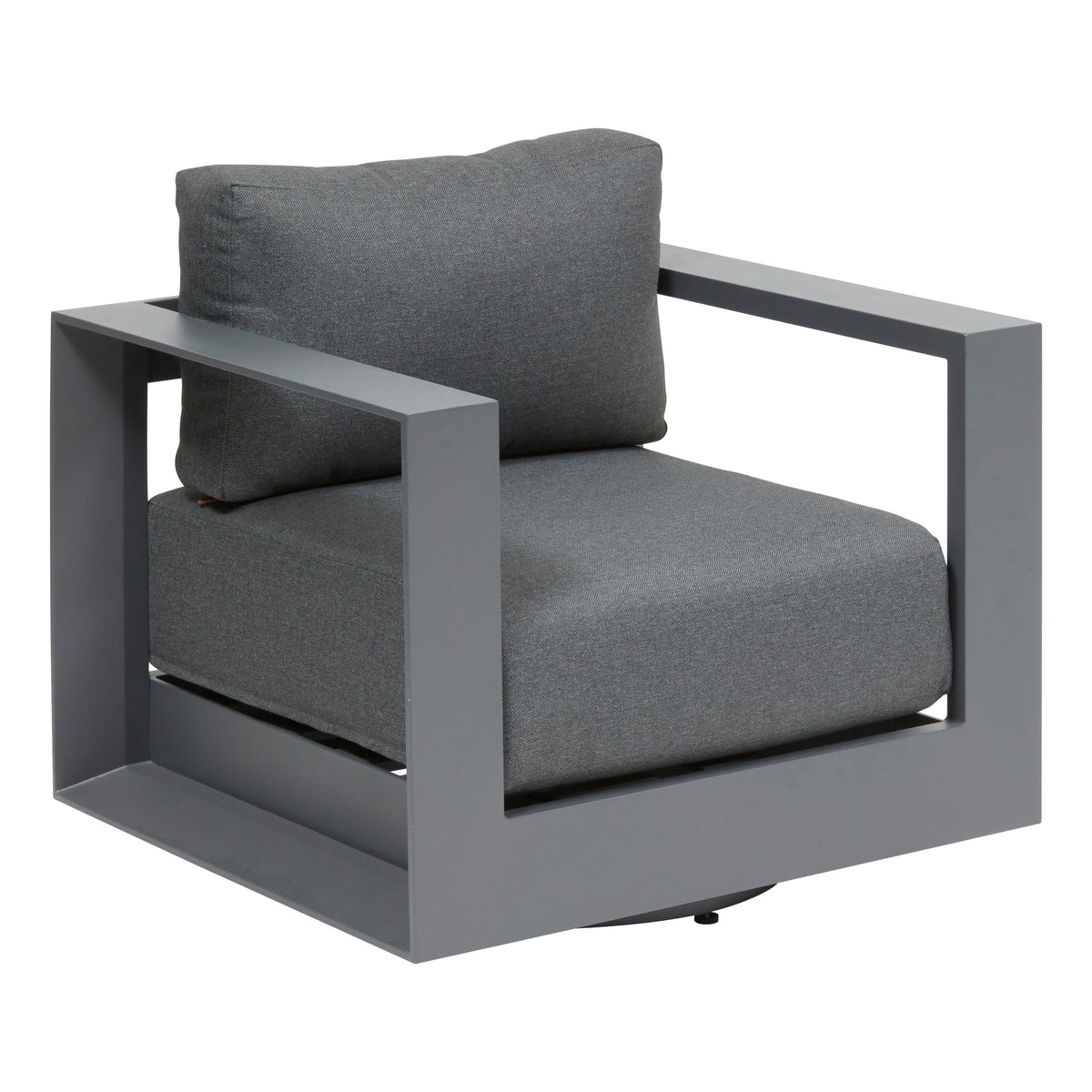 Sezlong pivotant de gradina ALLURE Gri/Grafit - Hesperide