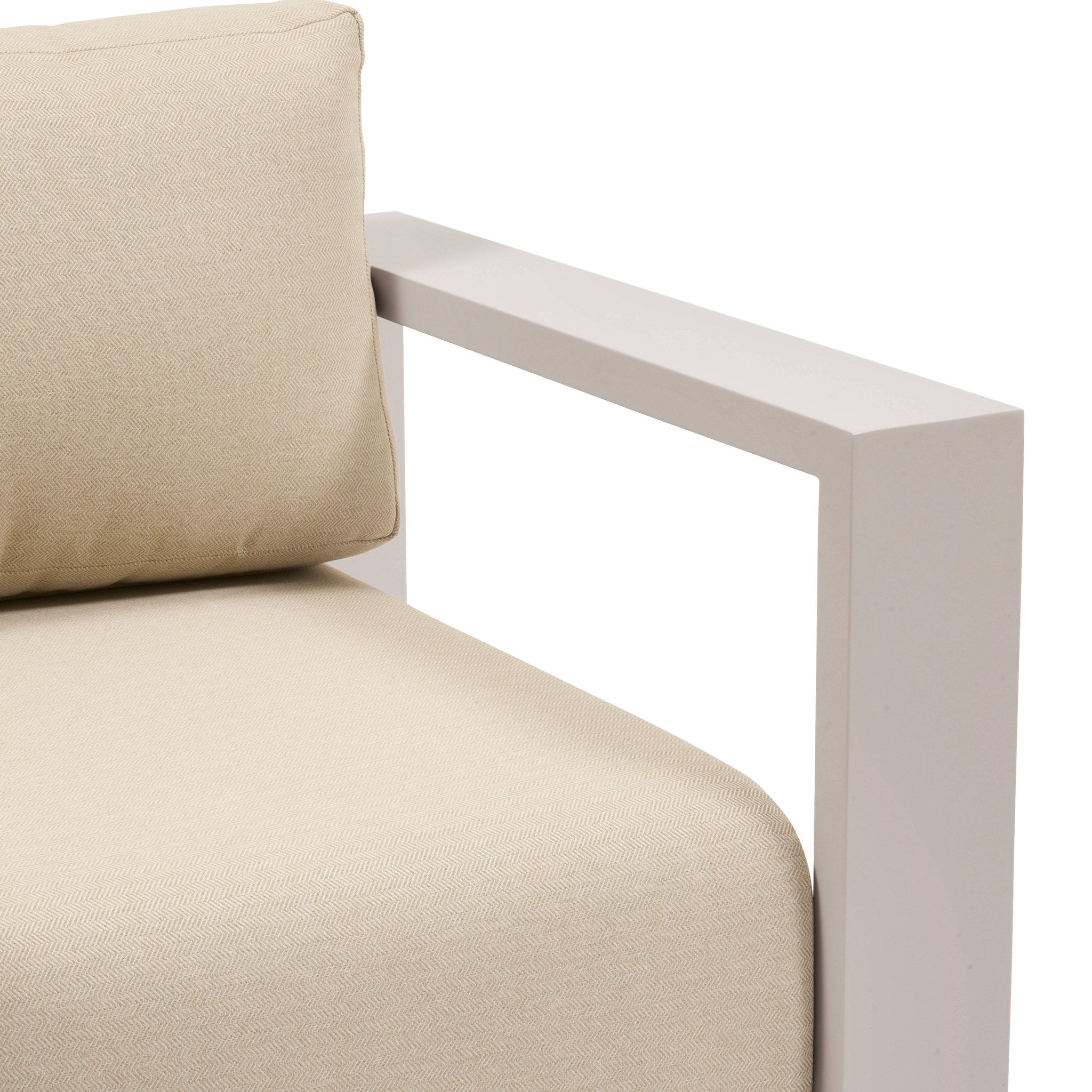 Scaun de gradina rotativ ALLURE Bej / Ovaz - Hesperide