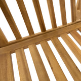Set de mobilier de gradina Tiwi cu 4 locuri, gri antracit - Hesperide