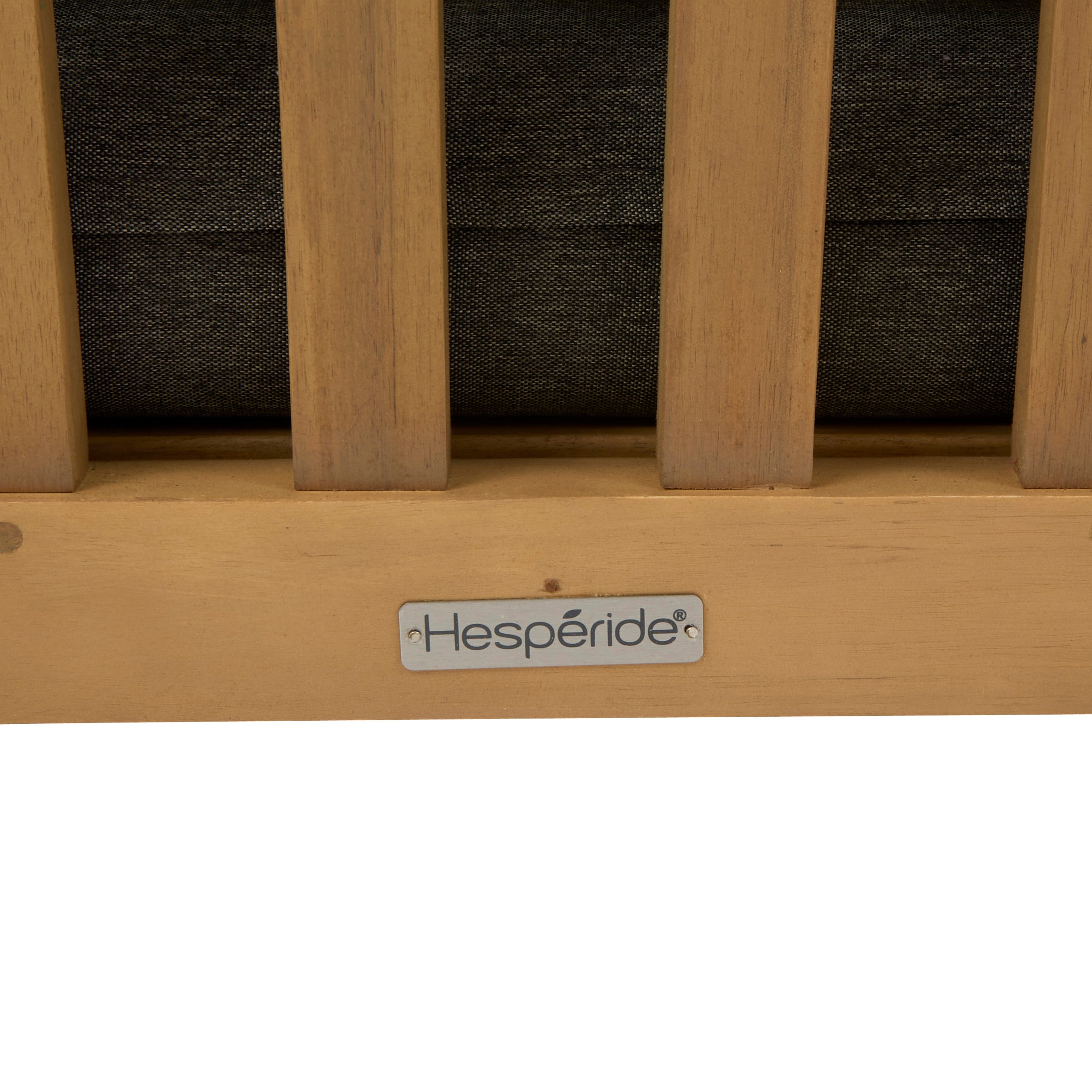 Set de mobilier de gradina Tiwi cu 4 locuri, gri antracit - Hesperide
