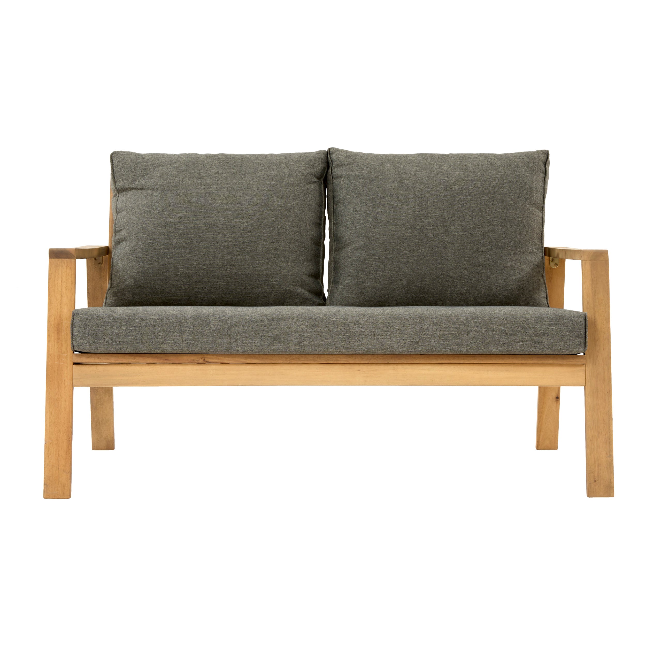 Set de mobilier de gradina Tiwi cu 4 locuri, gri antracit - Hesperide