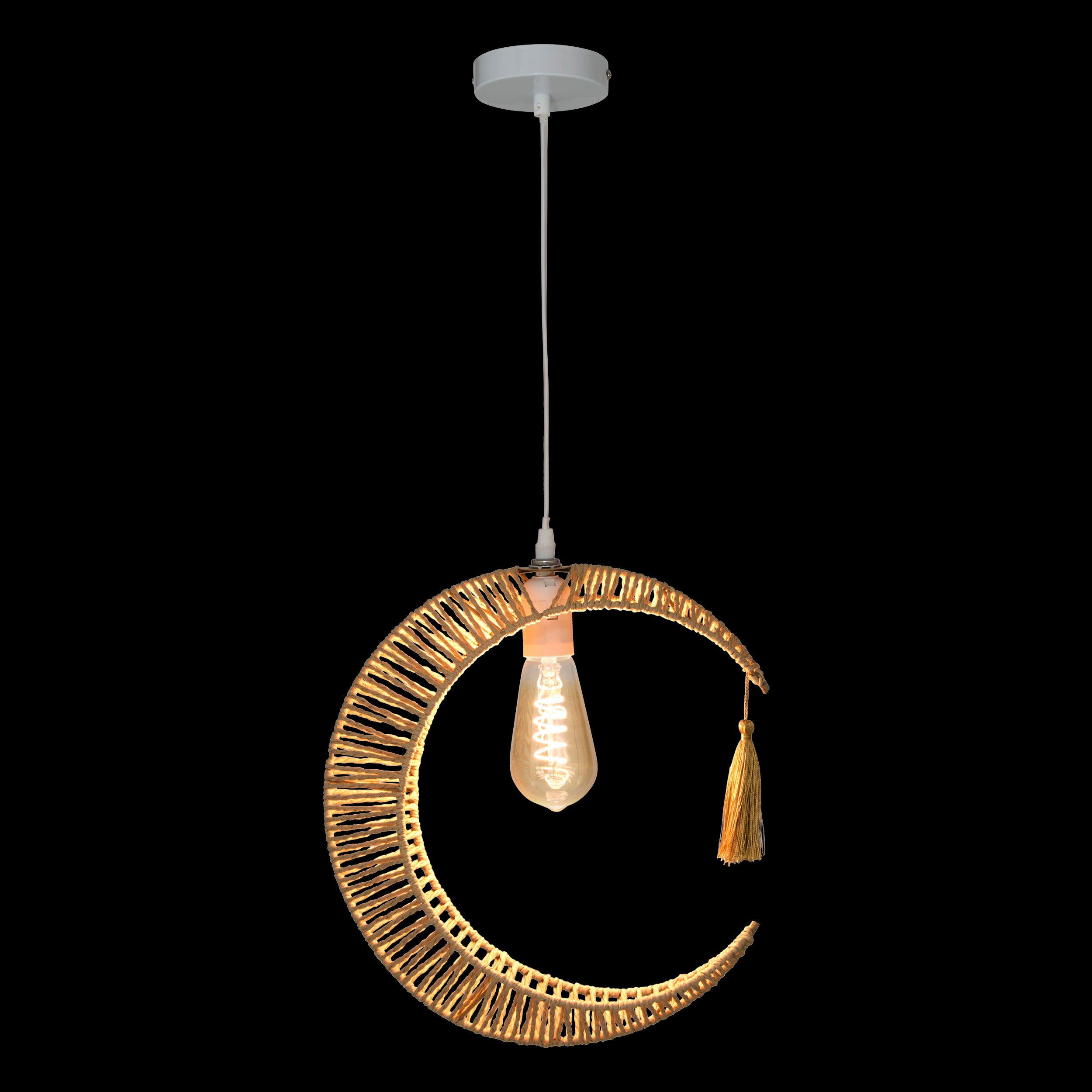 Decoratiune copii, lampa suspendata luna nomad - Atmosphera For Kids