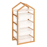 Decoratiune copii, mobilier depozitare 4 tavi - Atmosphera For Kids