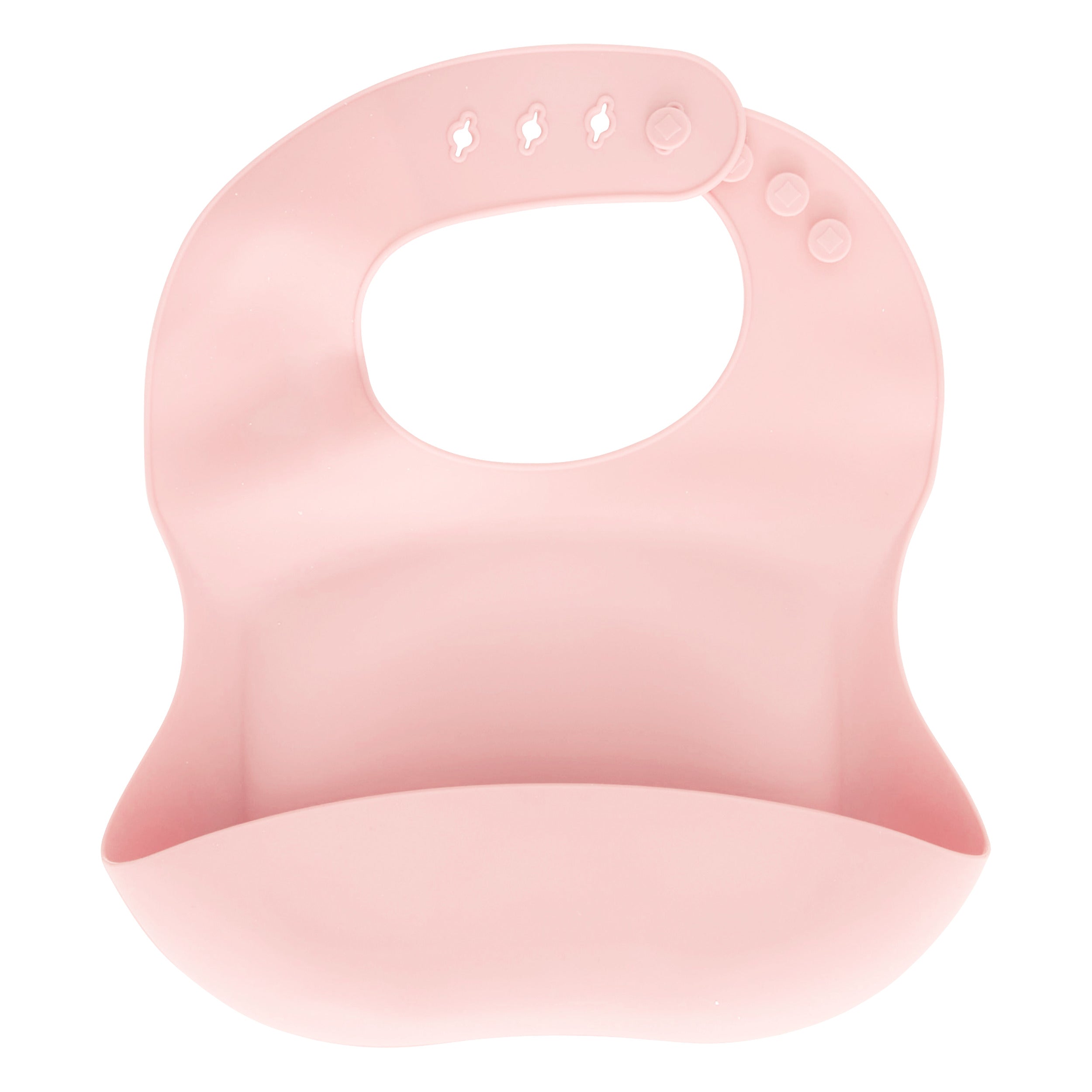 Decoratiune copii, silic bib and spoon set roz - Atmosphera For Kids