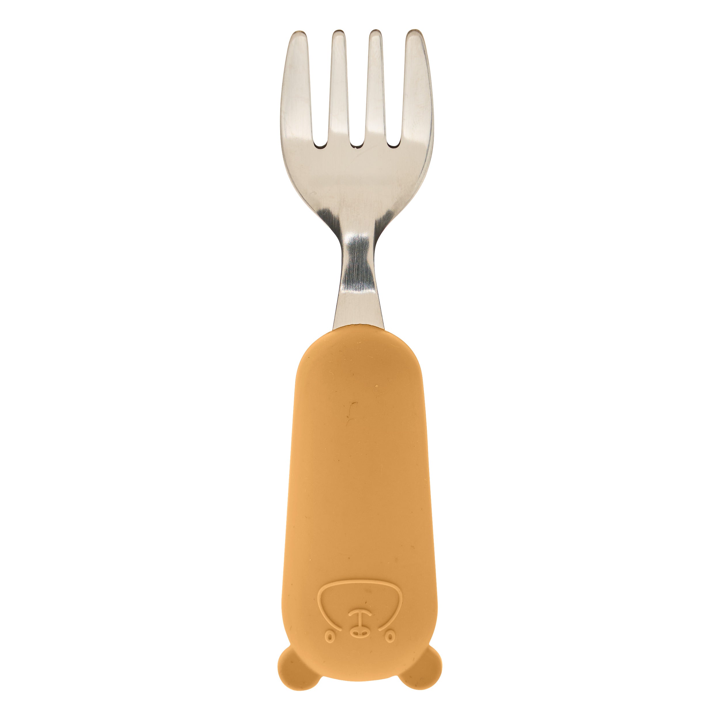 Decoratiune copii, cutlery set spoo fork ocre - Atmosphera For Kids