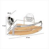Angle shelf bambus venterra - Five